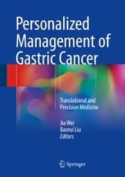Cover von Personalized Management of Gastric Cancer