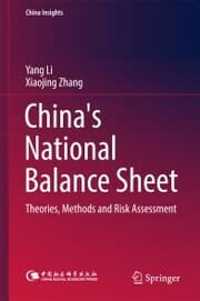 Cover von China's National Balance Sheet