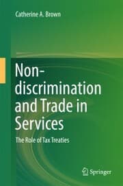 Cover von Non-discrimination and Trade in Services