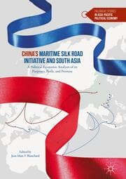 Cover von Chinas Maritime Silk Road Initiative and South Asia
