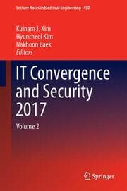 Cover von IT Convergence and Security 2017