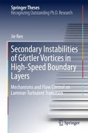 Cover von Secondary Instabilities of Görtler Vortices in High-Speed Boundary Layers