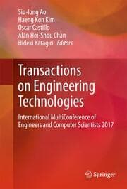 Cover von Transactions on Engineering Technologies