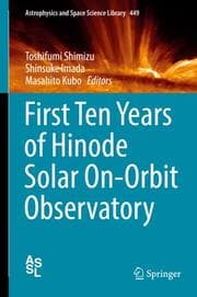 Cover von First Ten Years of Hinode Solar On-Orbit Observatory