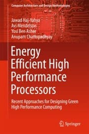 Cover von Energy Efficient High Performance Processors