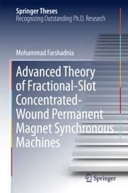 Cover von Advanced Theory of Fractional-Slot Concentrated-Wound Permanent Magnet Synchronous Machines