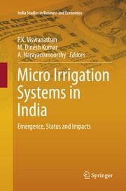 Cover von Micro Irrigation Systems in India