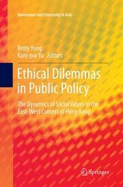 Cover von Ethical Dilemmas in Public Policy