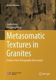 Cover von Metasomatic Textures in Granites