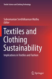 Cover von Textiles and Clothing Sustainability