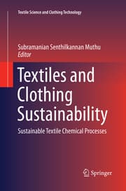 Cover von Textiles and Clothing Sustainability