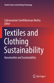 Cover von Textiles and Clothing Sustainability