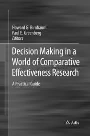 Cover von Decision Making in a World of Comparative Effectiveness Research