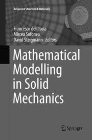 Cover von Mathematical Modelling in Solid Mechanics