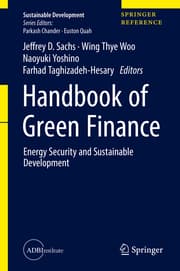 Cover von Handbook of Green Finance