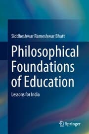 Cover von Philosophical Foundations of Education