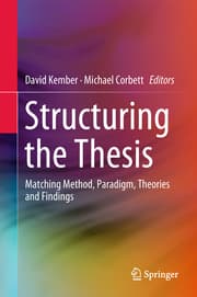Cover von Structuring the Thesis