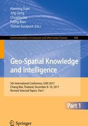 Cover von Geo-Spatial Knowledge and Intelligence