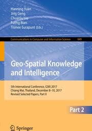 Cover von Geo-Spatial Knowledge and Intelligence