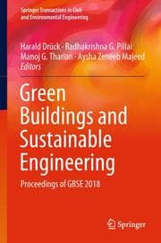Cover von Green Buildings and Sustainable Engineering