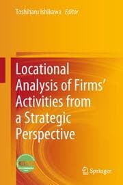 Cover von Locational Analysis of Firms Activities from a Strategic Perspective