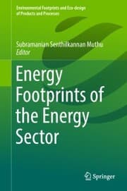 Cover von Energy Footprints of the Energy Sector