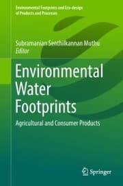 Cover von Environmental Water Footprints