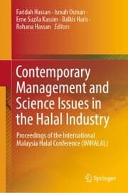 Cover von Contemporary Management and Science Issues in the Halal Industry