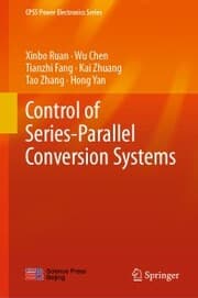 Cover von Control of Series-Parallel Conversion Systems