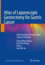 Cover von Atlas of Laparoscopic Gastrectomy for Gastric Cancer
