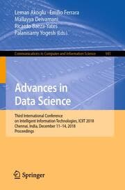 Cover von Advances in Data Science