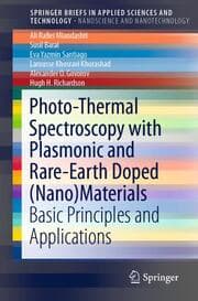 Cover von Photo-Thermal Spectroscopy with Plasmonic and Rare-Earth Doped (Nano)Materials