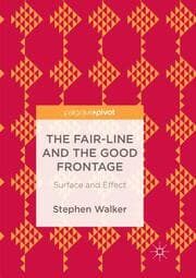 Cover von The Fair-Line and the Good Frontage
