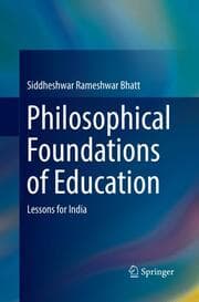 Cover von Philosophical Foundations of Education