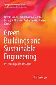 Cover von Green Buildings and Sustainable Engineering