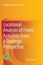 Cover von Locational Analysis of Firms Activities from a Strategic Perspective