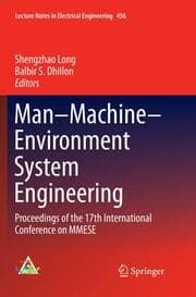 Cover von Man-Machine-Environment System Engineering