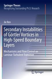 Cover von Secondary Instabilities of Görtler Vortices in High-Speed Boundary Layers