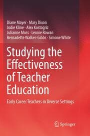 Cover von Studying the Effectiveness of Teacher Education