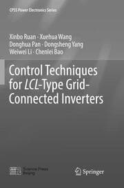 Cover von Control Techniques for LCL-Type Grid-Connected Inverters