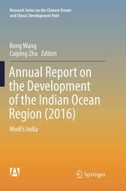 Cover von Annual Report on the Development of the Indian Ocean Region (2016)