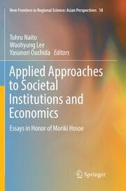Cover von Applied Approaches to Societal Institutions and Economics