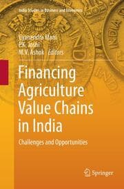 Cover von Financing Agriculture Value Chains in India
