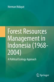 Cover von Forest Resources Management in Indonesia (1968-2004)