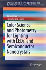 Cover von Color Science and Photometry for Lighting with LEDs and Semiconductor Nanocrystals