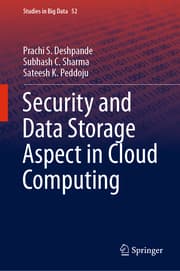 Cover von Security and Data Storage Aspect in Cloud Computing