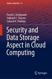 Cover von Security and Data Storage Aspect in Cloud Computing