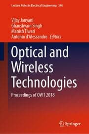 Cover von Optical and Wireless Technologies