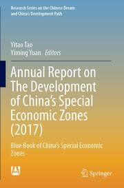 Cover von Annual Report on The Development of China's Special Economic Zones (2017)