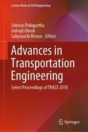Cover von Advances in Transportation Engineering